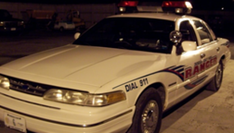 Ford Crown Victoria White Front