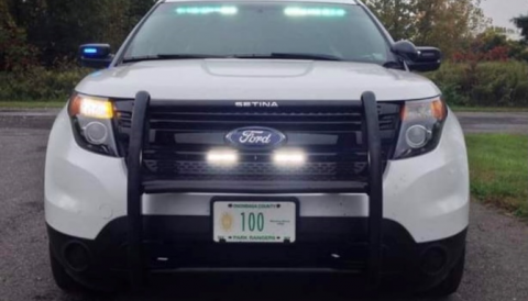 2013 Ford SUV Police Interceptor Front